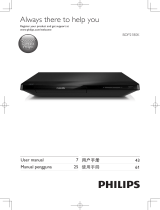 Philips BDP2180K/98 ユーザーマニュアル