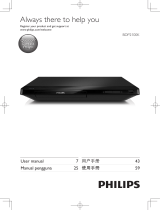 Philips BDP2100K/98 ユーザーマニュアル