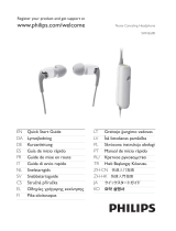 Philips SHN2600/10 クイックスタートガイド