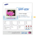 Samsung SPF-83V 取扱説明書