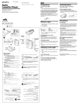 Sony WM-FX195 ユーザーマニュアル