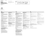 Sony WM-FX277 ユーザーマニュアル