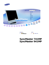 Samsung 741MP ユーザーマニュアル