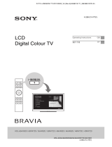 Sony KDL-46HX820 ユーザーマニュアル