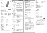 Sony ICD-UX532 クイックスタートガイド