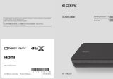Sony HT-X9000F 取扱説明書