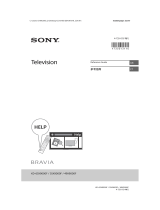 Sony KD-55X9000F ユーザーマニュアル