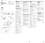 Sony WM-FX495 取扱説明書