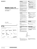 Sony XTL-W70 インストールガイド