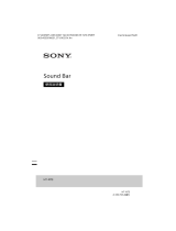 Sony HT-NT3 ユーザーマニュアル