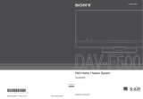 Sony DAV-F500 ユーザーマニュアル