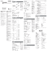 Sony ICD-SX46 ユーザーマニュアル