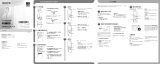 Sony ICD-PX312M Getting Started