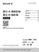 Sony FDR-AX100 ユーザーマニュアル