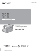 Sony DCR-HC15 ユーザーマニュアル