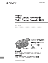 Sony DCR-TRV250 ユーザーマニュアル