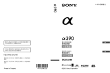 Sony DSLR-A390L ユーザーマニュアル