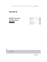 Sony STR-DH590 ユーザーマニュアル