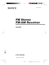 Sony STR-DB780 ユーザーマニュアル