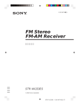 Sony STR-VA333ES ユーザーマニュアル