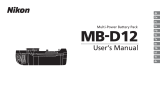 Nikon MB-D12 取扱説明書