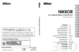 Nikon AF-S NIKKOR 300mm f/2.8G ED VR II 取扱説明書