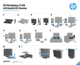 HP EliteDisplay E190i 18.9-inch LED Backlit IPS Monitor インストールガイド