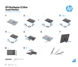 HP EliteDisplay S230tm 23-inch Touch Monitor クイックスタートガイド