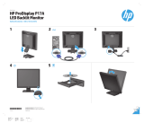 HP ProDisplay P17A 17-inch 5:4 LED Backlit Monitor クイックスタートガイド