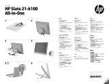 HP Slate 21-k100 All-in-One クイックスタートガイド