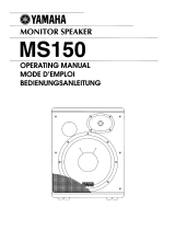 Yamaha MS150 取扱説明書