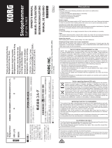 Korg Sledgehammer 取扱説明書