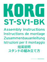 Korg ST-SV1 Assembly Instructions