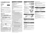 Korg In-EarMetronome 取扱説明書