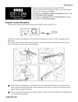 Korg OT-12M 取扱説明書