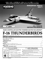 Kyosho F-16 THUNDER BIRDS (FIGHTING FALCON) ユーザーマニュアル