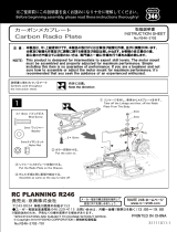 Kyosho R246-3702 Carbon Radio Plate ユーザーマニュアル