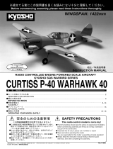 Kyosho CURTISS P40 WARHAWK(No.11009) ユーザーマニュアル