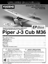 Kyosho PIPER J-3 CUB M36 ユーザーマニュアル