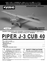 Kyosho PIPER J-3 CUB 40 ユーザーマニュアル
