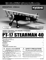 Kyosho PT-17 STEARMAN 40 ユーザーマニュアル