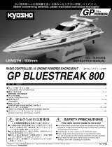 Kyosho GP BLUESTREAK 800 ユーザーマニュアル