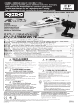 Kyosho EP AIRSTREAK 500VE Readyset 取扱説明書