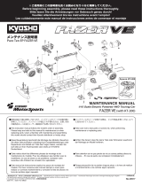 Kyosho No.30917T1FAZER VE Porsche 918 ユーザーマニュアル