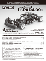 Kyosho SPADA 09L ユーザーマニュアル