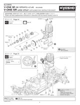 Kyosho No.31598TG@V-ONE SR W/OS 12TG-P ユーザーマニュアル