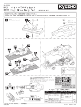 Kyosho KFB002 KF01 High Nose Body Set ユーザーマニュアル