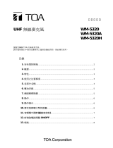 TOA WM-5320 ユーザーマニュアル
