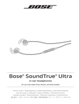 Bose soundtrue ultra ie headphones apple 取扱説明書