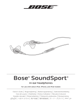 Bose SoundSport® 取扱説明書